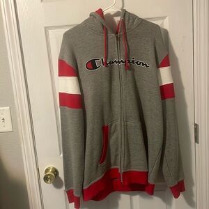 Champion Zip Up Hoodie Size Men’s L